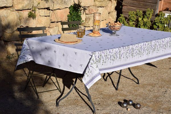 lavandines nappe double bordure