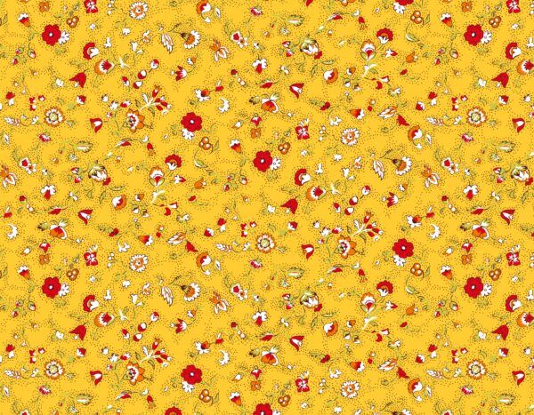 Nappes FLEURS DES CHAMPS ( coordonné all over Gentiane) – Image 2