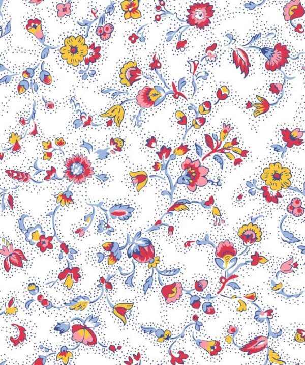 Nappes FLEURS DES CHAMPS ( coordonné all over Gentiane) – Image 3