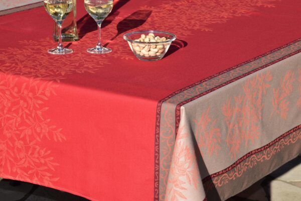 OLIVE jacquard coton – Image 5