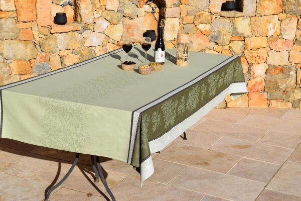 OLIVE jacquard coton – Image 8