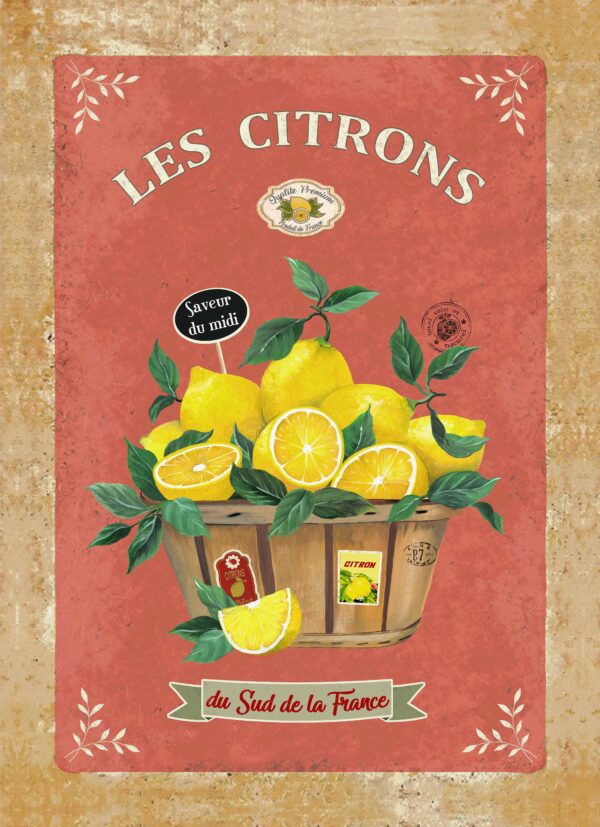 Torchon CITRONS DE PROVENCE