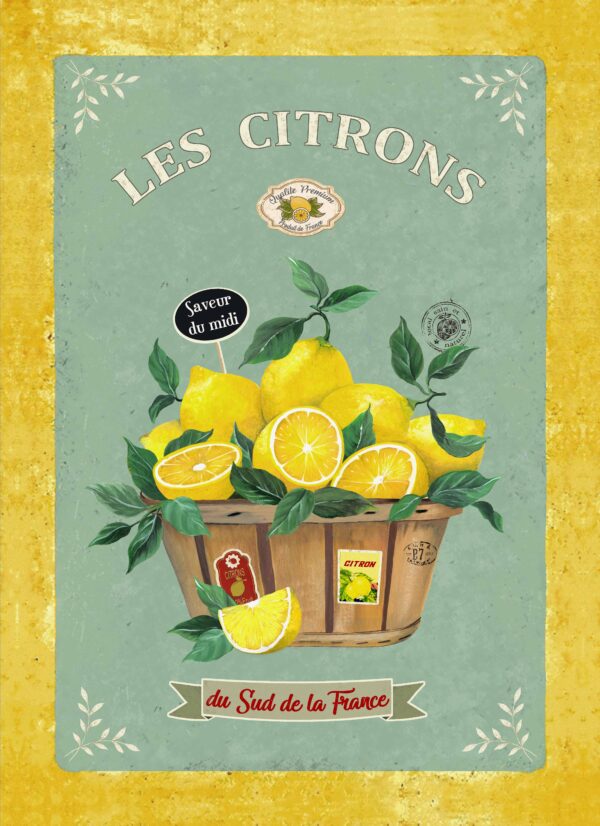 Torchon CITRONS DE PROVENCE – Image 3