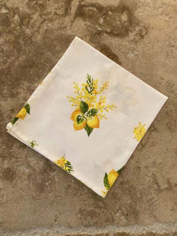 Serviette CITRON/MIMOSA – Image 3