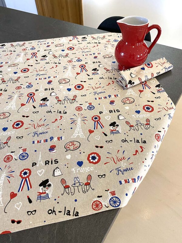 Nappe ALLEZ LA FRANCE