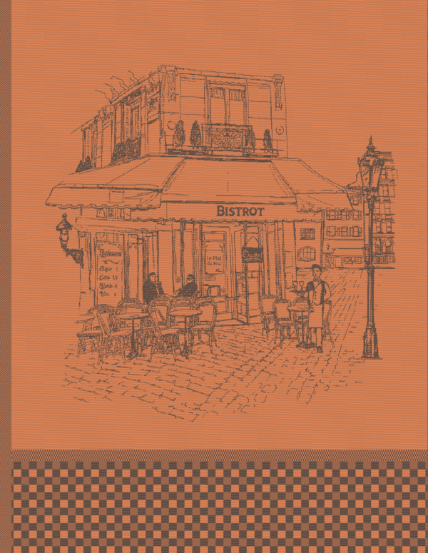 Torchon Bistrot (lot de 12) – Image 7