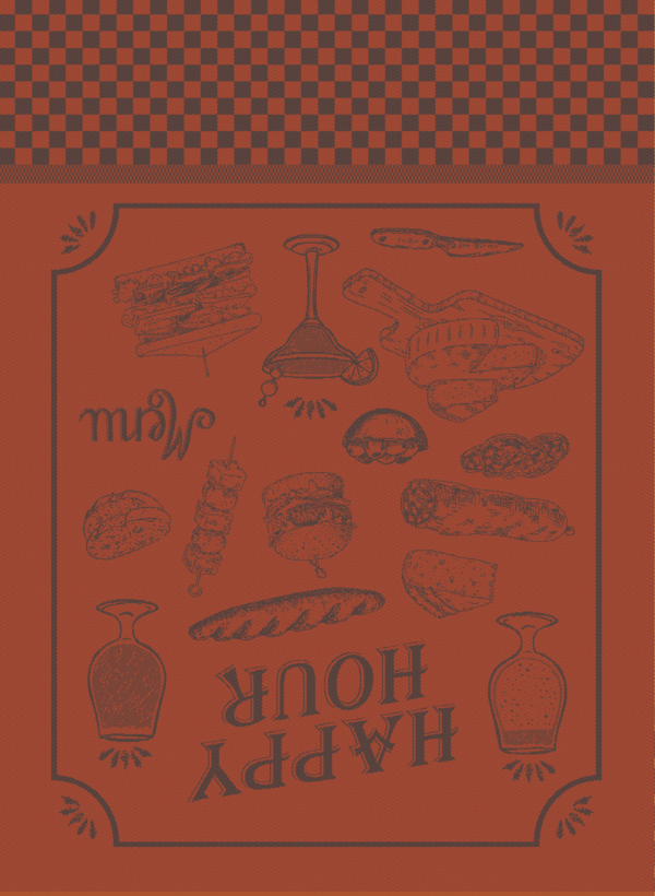 Torchon Bistrot (lot de 12) – Image 9