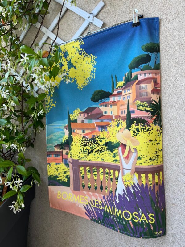 Torchon Bormes-les-Mimosas
