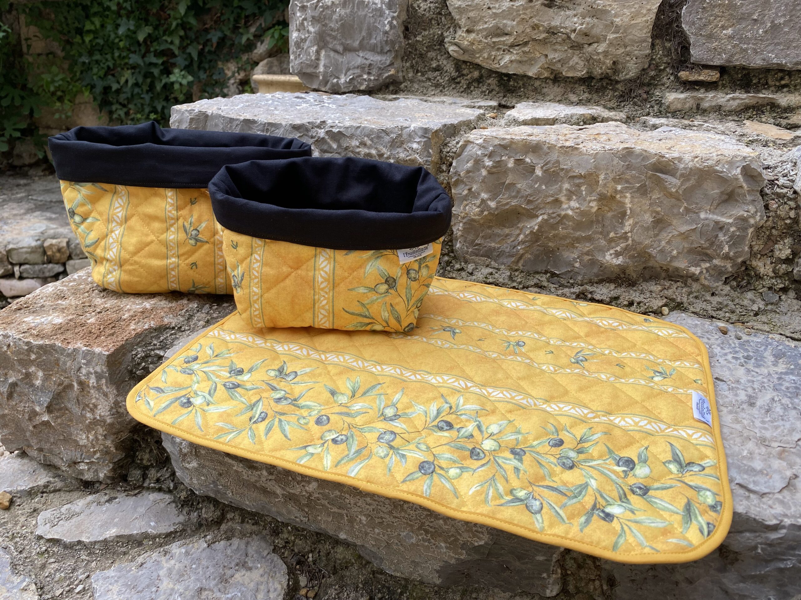 Set matelassé Oliveraie – Image 2